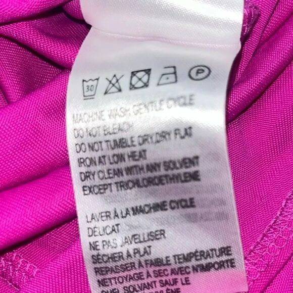 NWT women’s FARM RIO X ANTHROPOLOGIE pink long sleeve body suit size medium - Picture 10 of 13